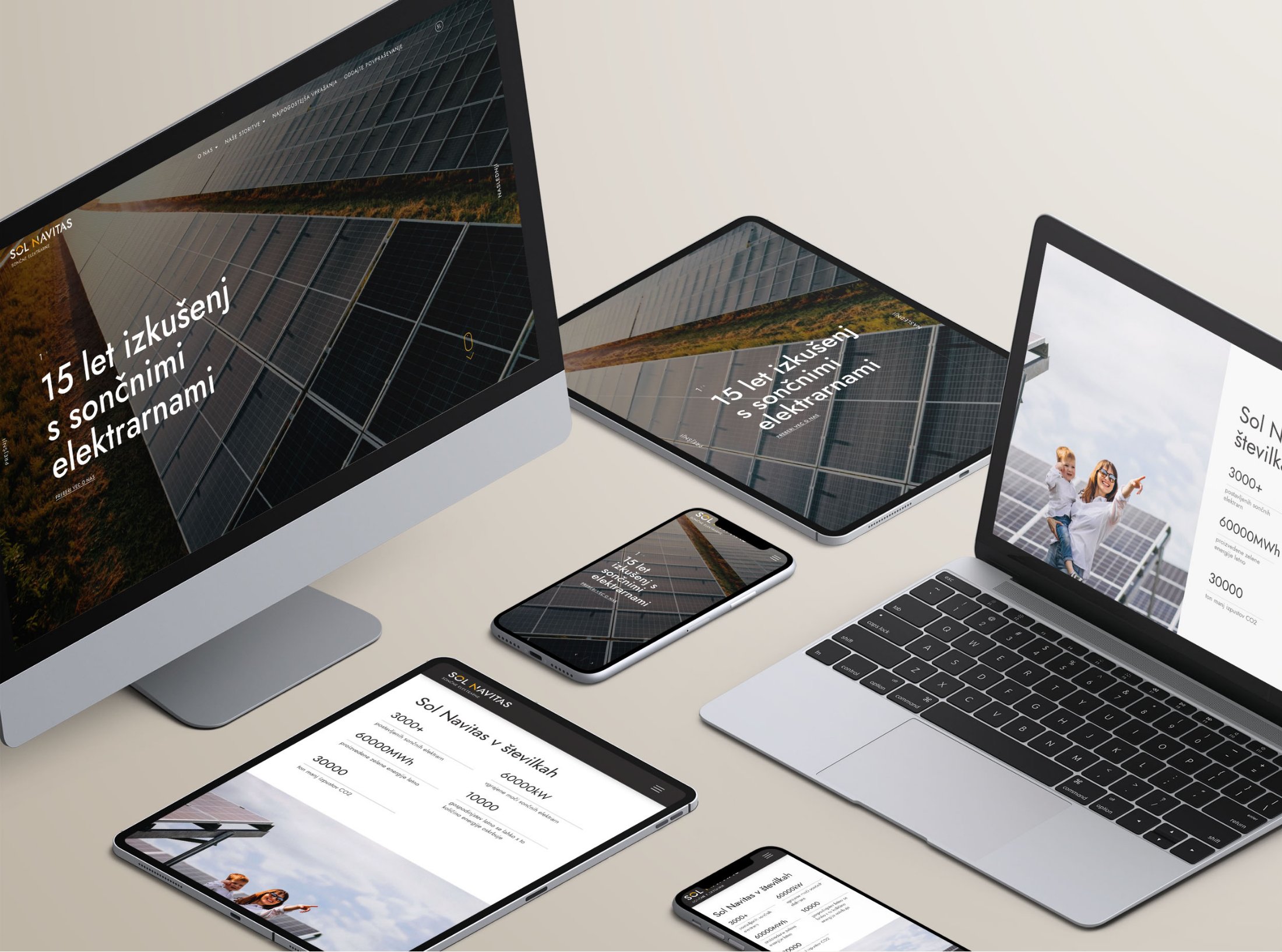 Spletna stran Sol Navitas | EpiCoro studio