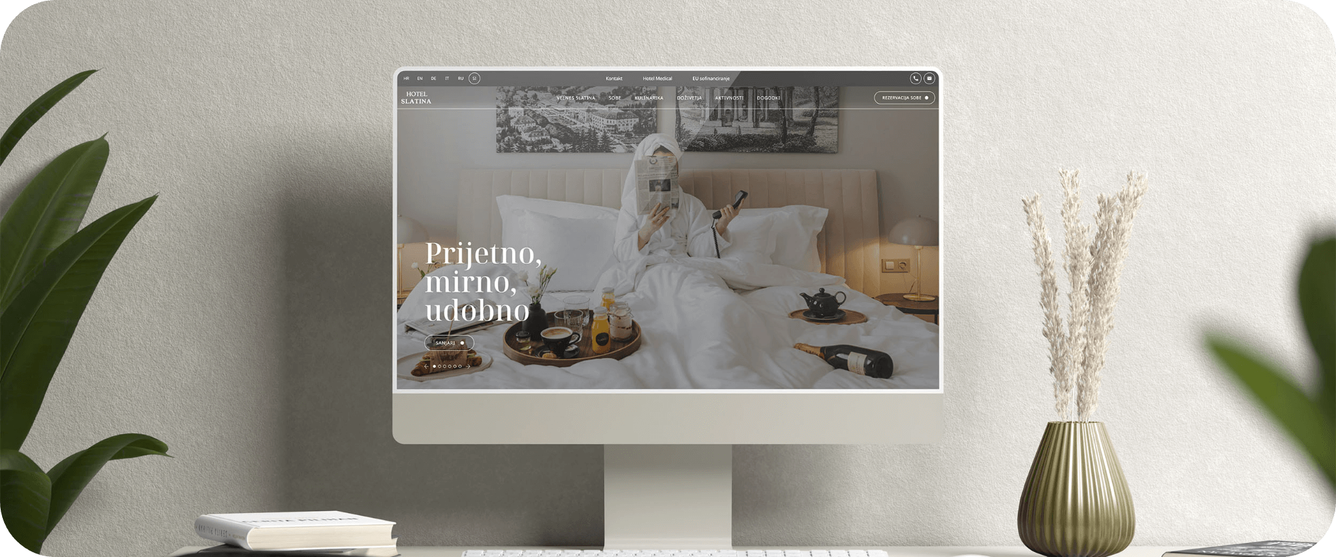 Spletna stran Hotel Slatina | EpiCoro studio