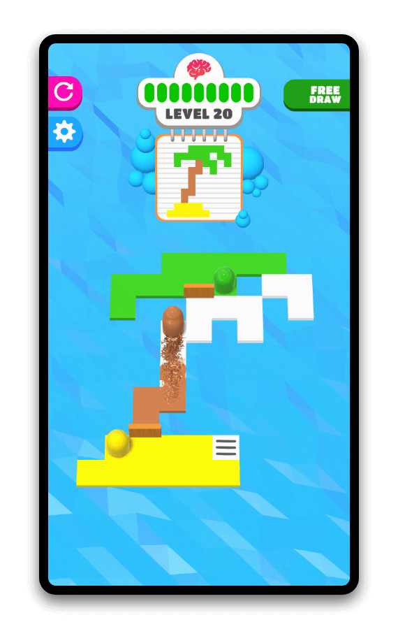 Mobilna igra Swipe Draw - EpiCoro Studio