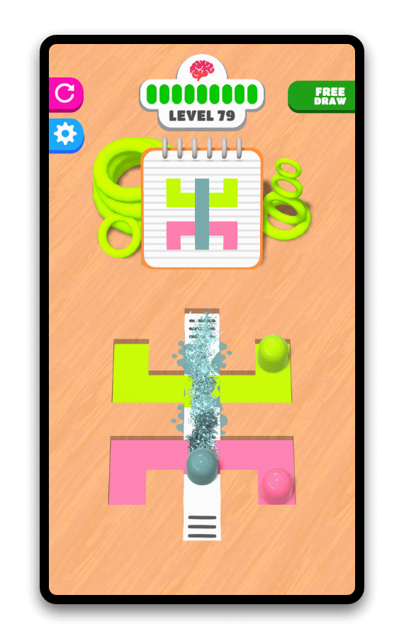 Mobilna igra Swipe Draw - EpiCoro Studio