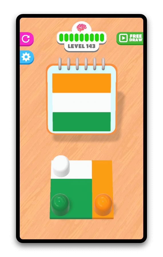 Mobilna igra Swipe Draw - EpiCoro Studio